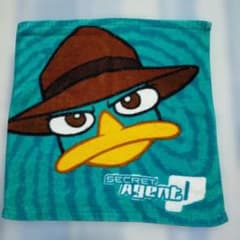 디즈니 피니어스와 퍼브 시크릿 에이전트 P 핸드 타월