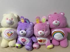 ケアベア ぬいぐるみ 4体セットのサムネイル