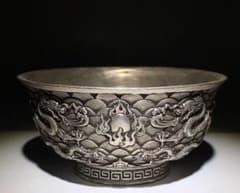 Copper Kowloon Bowl, Decorative Item, Contemporary Craft, Artwork, Figurine