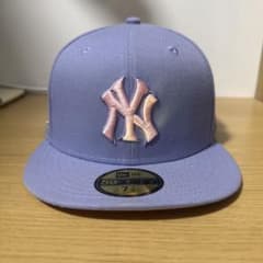 New Era ニューエラ59FIFTY キャップ ライトパープル 7 3/8のサムネイル
