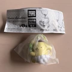 サンリオキャラクターズ よつばのクローバーマスコット ポムポムプリン ガチャのサムネイル