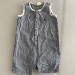 GAP ストライプ ノースリーブ ロンパースのサムネイル