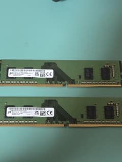 【16GB】Micron DDR4 8GB×2枚のサムネイル