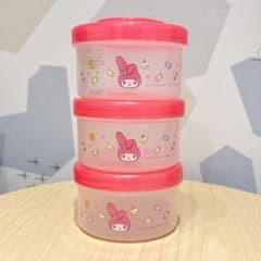 マイメロ 保存容器 マイメロディ 食品保存容器 タッパー スタッキング可能 サンリオ