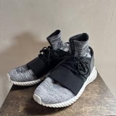 アディダス 27.5cm チューブラー ニット ソックタイプ