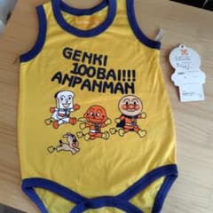 アンパンマン ロンパース 80cm 綿100% 新品タグ付きのサムネイル