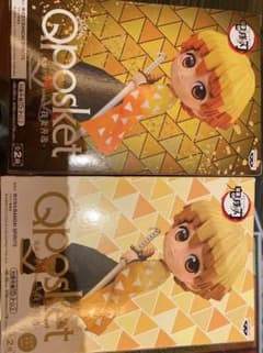 鬼滅の刃　我妻善逸　Qposket フィギュア　2個セットのサムネイル
