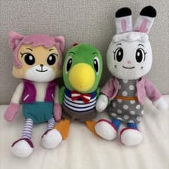 みみりん　とりっぴぃ　ニャッキー ぬいぐるみ 3体セットのサムネイル