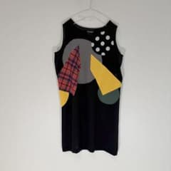 JUNYA WATANABE パッチワーク ノースリーブ チュニック S - メルカリ