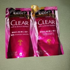 CLEAR シャンプー コンディショナー 詰め替え用のサムネイル