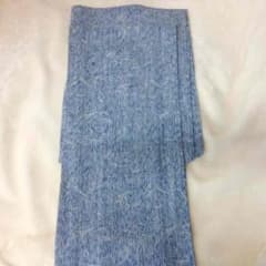 爽やかな青のウールの着物のサムネイル