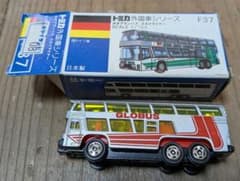 日本製　トミカ　外国車シリーズ　ネオプランバス　スカイライナー　F37 トミカ 外国車シリーズF37 ネオプランバス スカイライナー 青箱 日本製