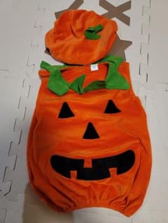 子供服　カボチャ　ハロウィンのサムネイル