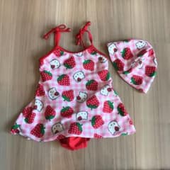 水着 女の子　キティ  90cmのサムネイル