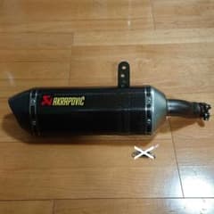 ninja250r AKRAPOVIC アクラポビッチスリップオンマフラーのサムネイル