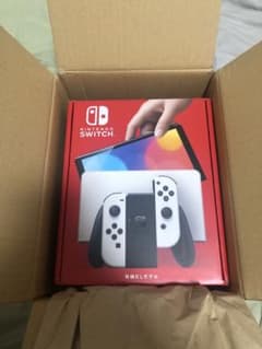 新品未開封Switch有機ELホワイトのサムネイル