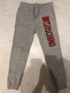 【週末限定SALE】 H&M MOSCHINO スウェットパンツSサイズのサムネイル