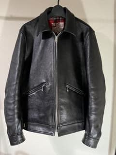 アディクトクローズ ライダース ジャケット AD-00 HORSE 茶芯　40 m60016707625_1.jpg?1769334875