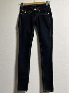 TRUE RELIGION レインボーステッチ スキニーデニム - メルカリ