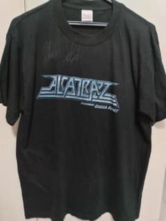 ALCATRAZ Graham Bonnet サイン入り Tシャツ
