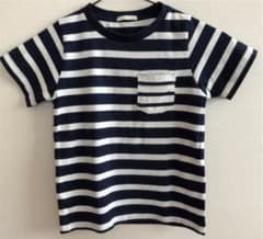 GU ボーダーTシャツ 110㎝のサムネイル