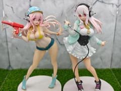슈퍼 소니코 짱파스☆라이후 & SQ 피규어 2종