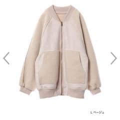 フェイクファーリバーシブルブルゾンのサムネイル