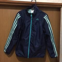 アディダス ウインドブレーカー 上 女児 140 シャカシャカのサムネイル