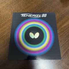 Butterfly TENERGY 80 黒 卓球ラバー 厚 2枚セットのサムネイル
