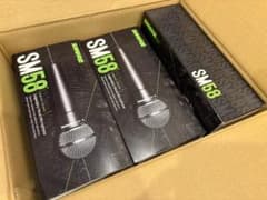 SHURE SM58 ダイナミックマイク 3本セットのサムネイル