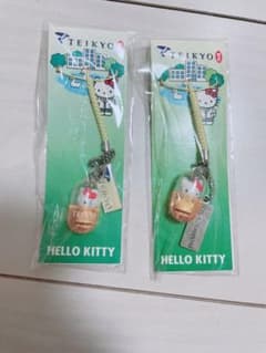 帝京大学　薬学部　限定品　ハローキティ　ストラップのサムネイル