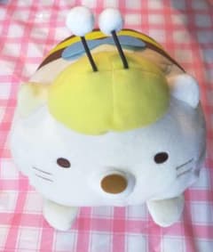 스미코구라시 봉제인형 고양이 미츠바치나리키리