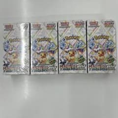 ポケモンカード　テラスタルフェスex　4BOX【全てシュリンク付き】のサムネイル