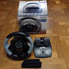 HORI HP3-130 プレイステーション3 ステアリングホイール3のサムネイル