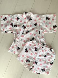 【Sea様　専用】女の子 甚平　MIKIHOUSE ダブルb 90cmのサムネイル