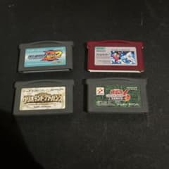 ゲームボーイアドバンス ソフト 4本セットのサムネイル
