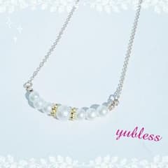【ハンドメイド】樹脂パールネックレス♡♡のサムネイル