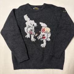 GBL ジブリ もののけ姫 山犬 ニットセーター M - メルカリ