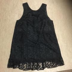 黒、レースエプロンのサムネイル