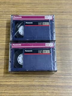 PanasonicVHS-C テープ SuperHG TC-40 2本セット