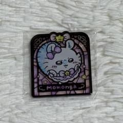 마지카루치이카와 스테인드 글라스풍 아크릴 배지 모몬가