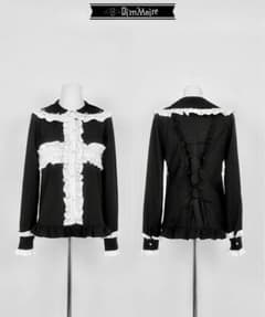 DimMoire ディムモアール 十字フリルブラウスのサムネイル