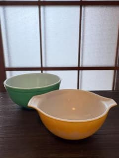 オールドパイレックス ミキシングボウル 2点セットのサムネイル