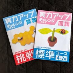 実力アップチャレンジ 4年生 算数・国語のサムネイル
