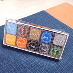 インクスタンプパッド20色セットのサムネイル