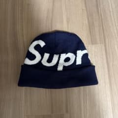 Supreme ネイビー ニット帽のサムネイル
