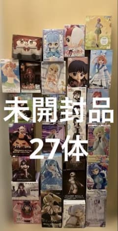 未開封】美少女フィギュア まとめ売り 27点セット - メルカリ