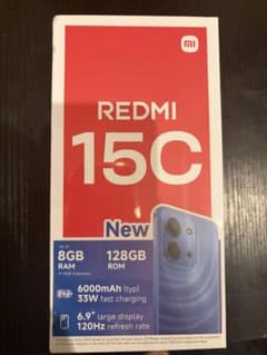 【新品未開封 グローバル版】Xiaomi Redmi 15C ブラックのサムネイル