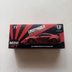 MINI GT LB☆WORKS Nissan GT-R Candy Red - メルカリ