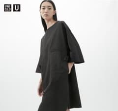 【ユニクロU】リラックスプルオーバーワンピースのサムネイル